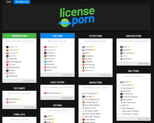 License Porn